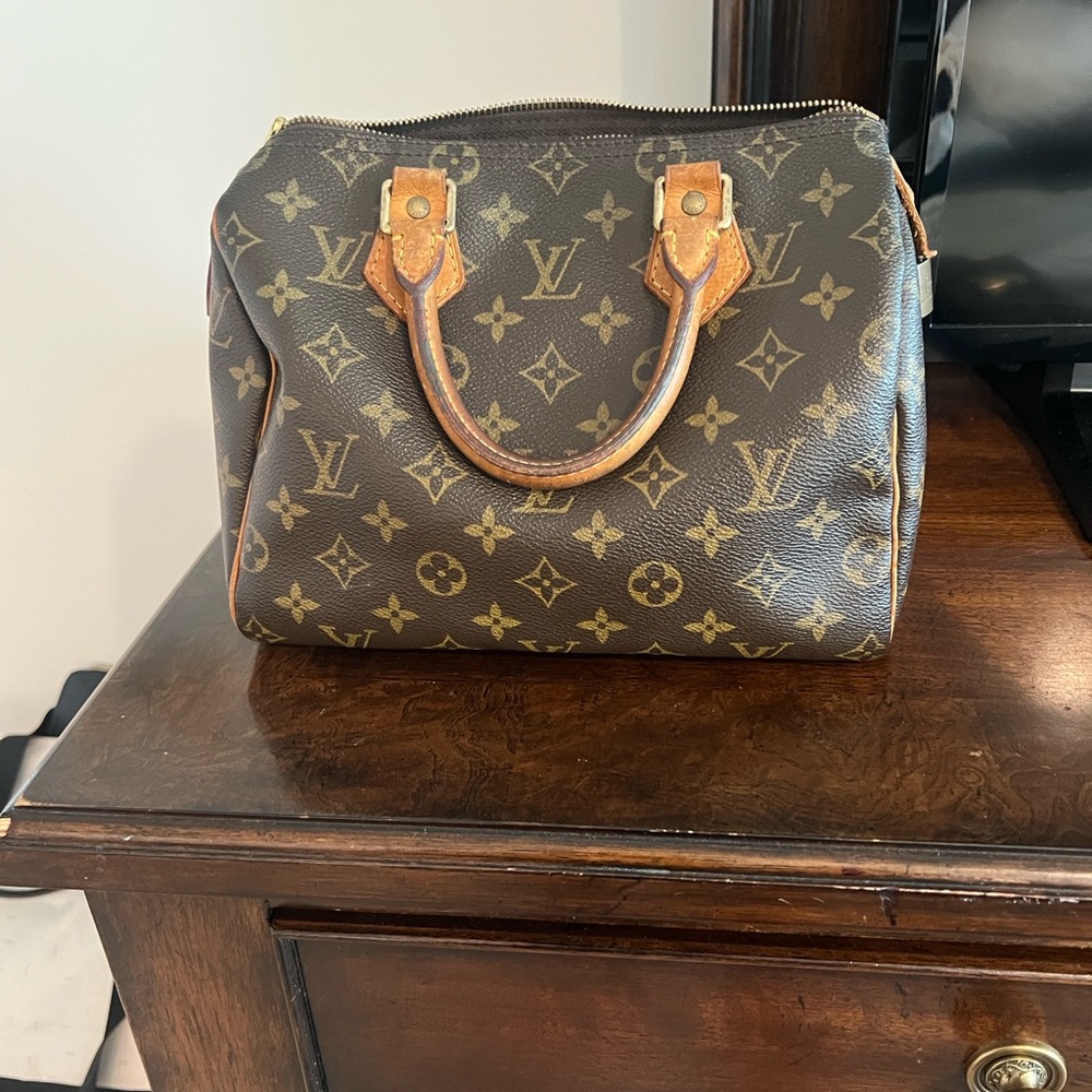 Louis Vuitton Brown Monogram Satchel